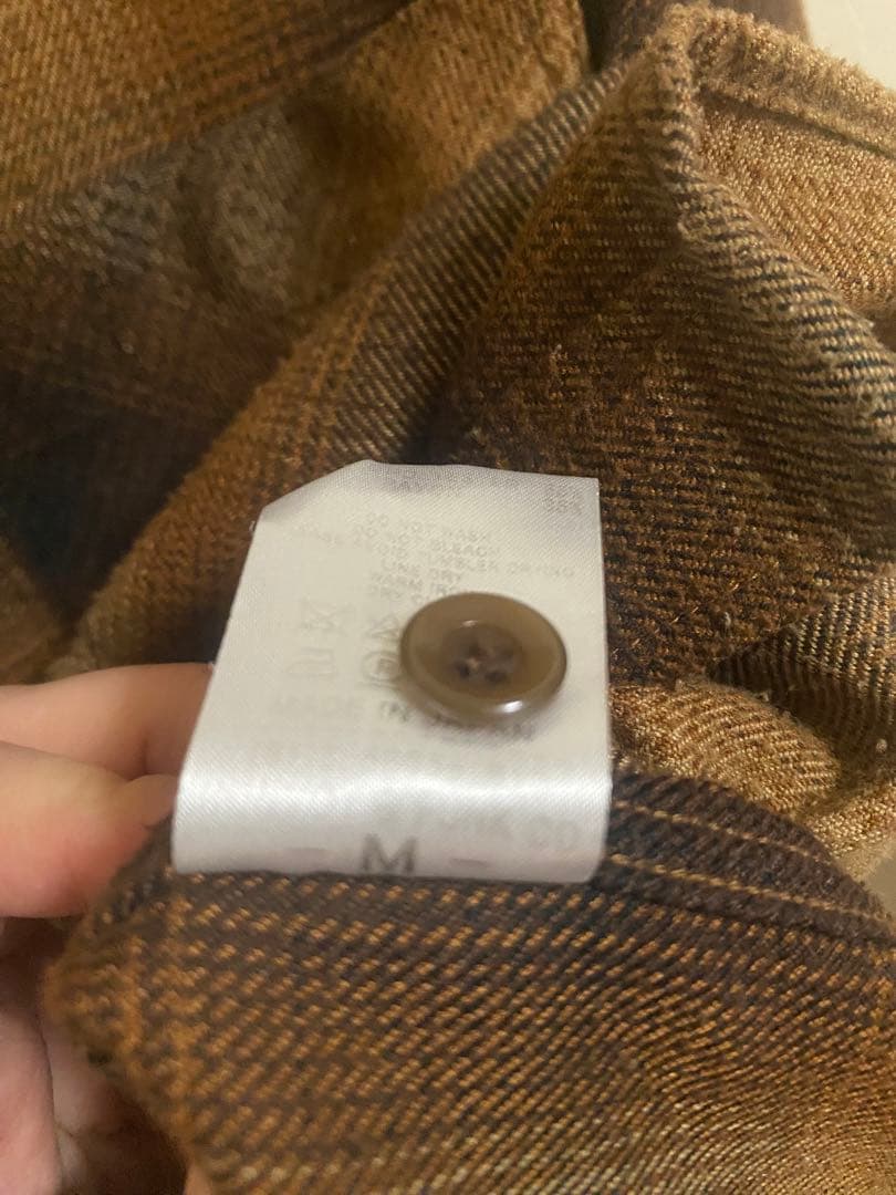 RADIALL チェック柄 長袖シャツ