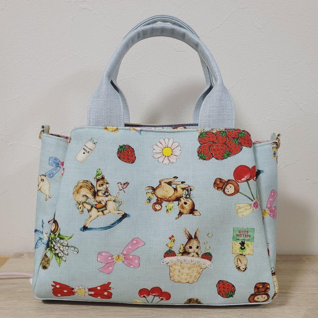 《専用》ハンドメイド 3roomsバッグ ぶら下げポーチ