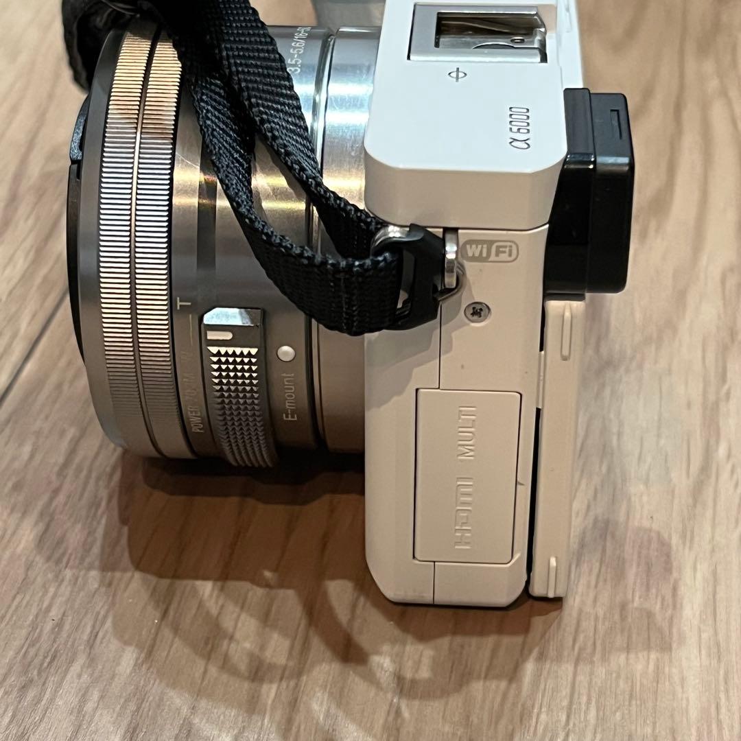 SONY α6000 ミラーレスカメラ ホワイト