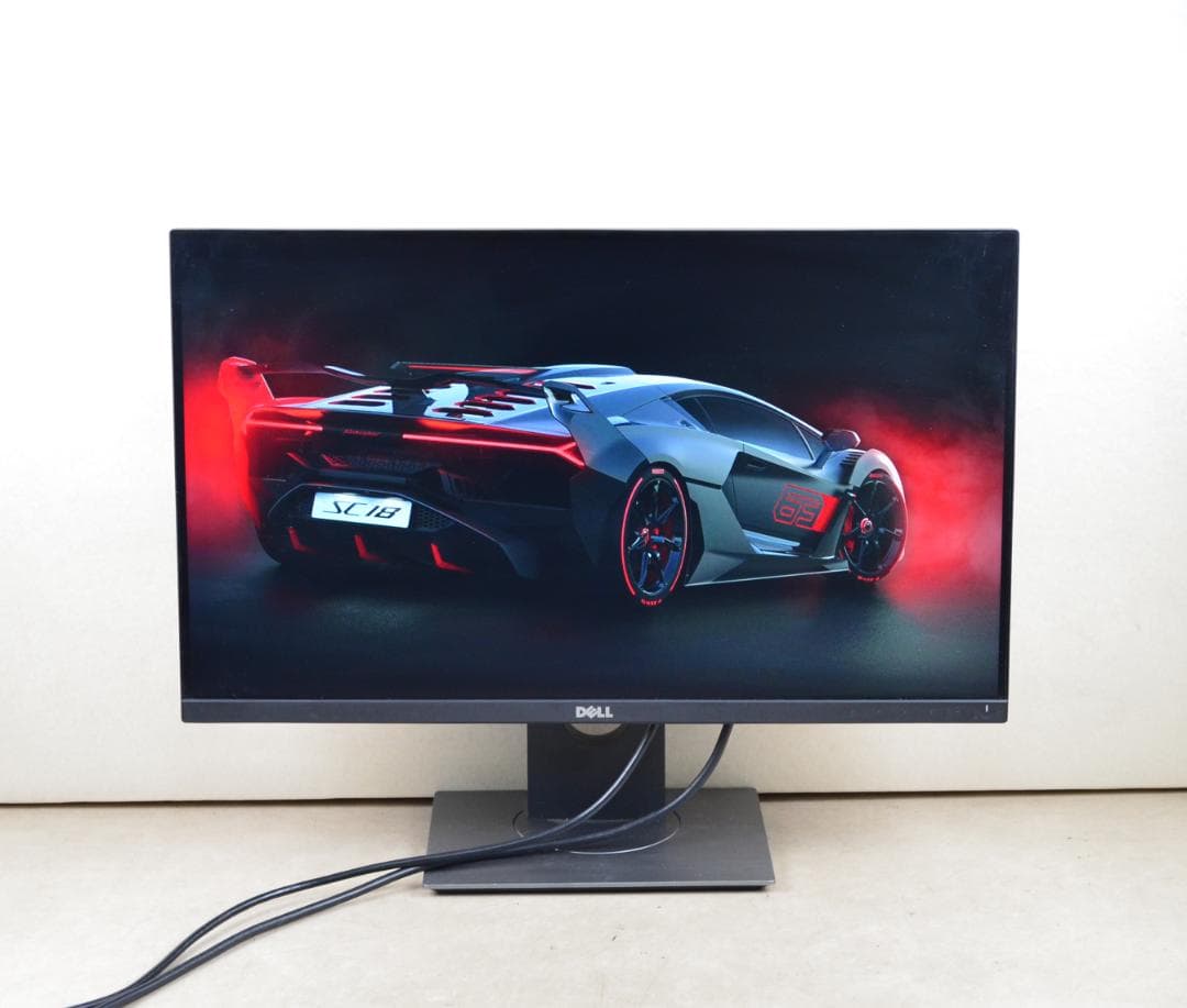 2台　超狭額　DELL　25型　UP2516D　WQHD　HDMI　回転　IPS