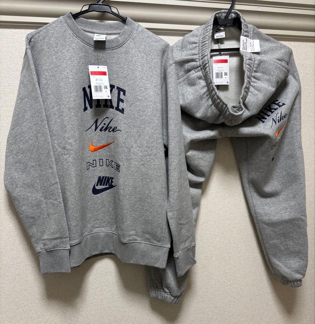 ナイキ 上下セット クラブ フリース FN2644-063+FN2611-063