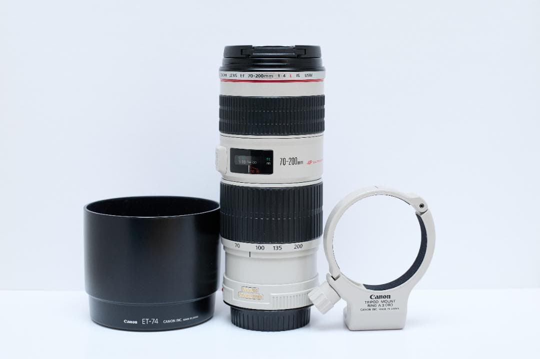 【美品】Canon EF 70-200mm F4L IS USM 三脚座付き