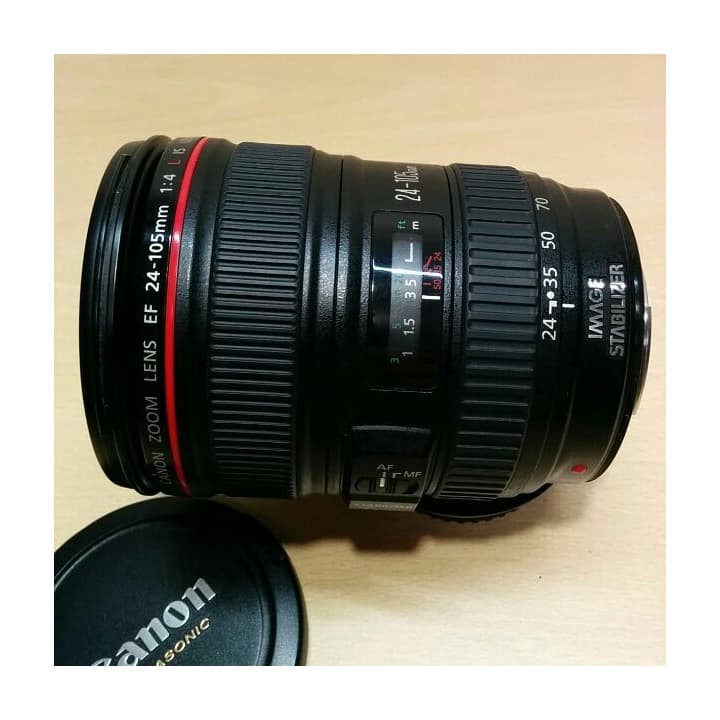 美品 高級レンズ Canon EF24-105mm F4 L IS