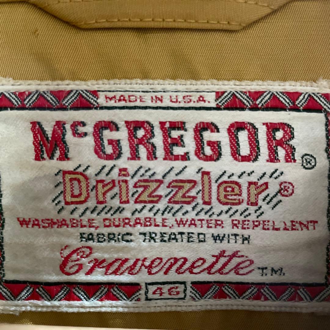 60s マクレガー　ドリズラージャケット　サイズ46