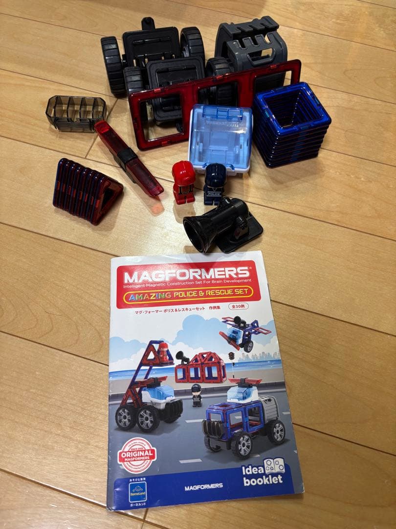 マグフォーマークリエイティブセット ポリス&レスキューセットまとめ売り正規品