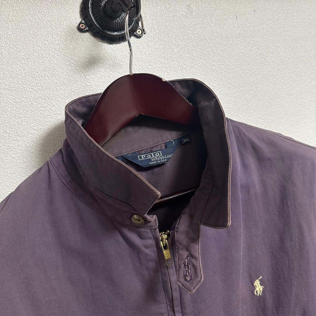 希少 USA製 80s 90s ラルフローレン スウィングトップ フェード 古着