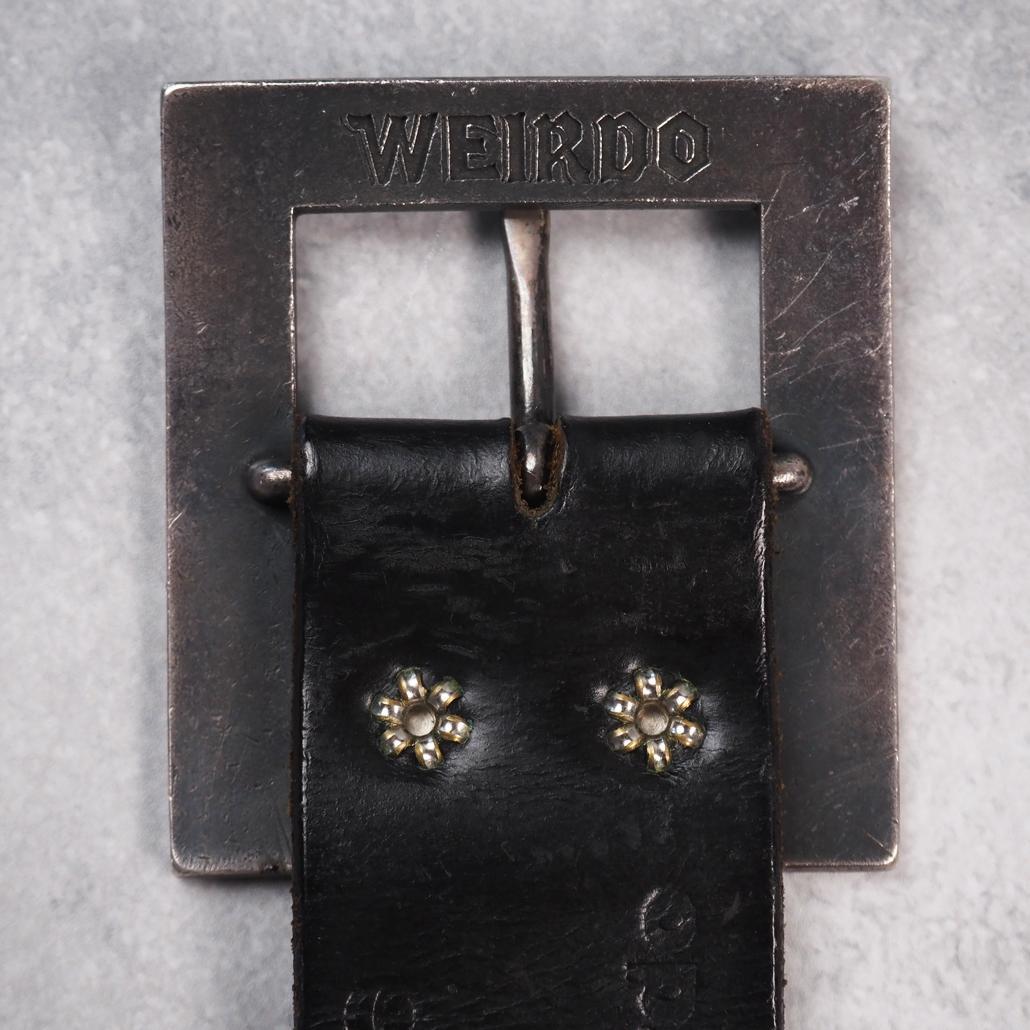 定価20万円 925シルバー 銀製 WEIRDO SIG WRD BELT 36