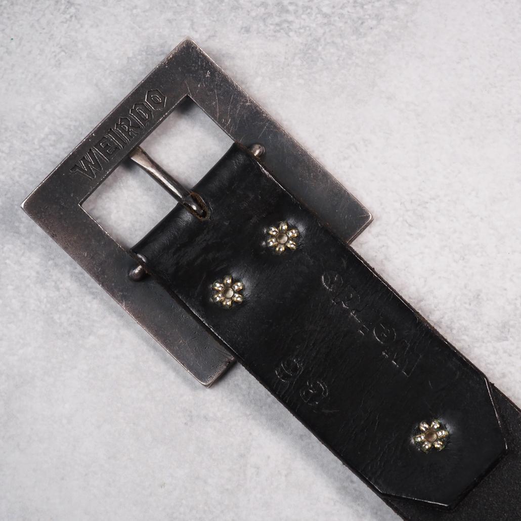 定価20万円 925シルバー 銀製 WEIRDO SIG WRD BELT 36