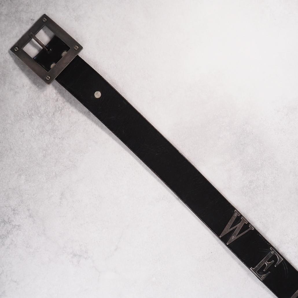 定価20万円 925シルバー 銀製 WEIRDO SIG WRD BELT 36