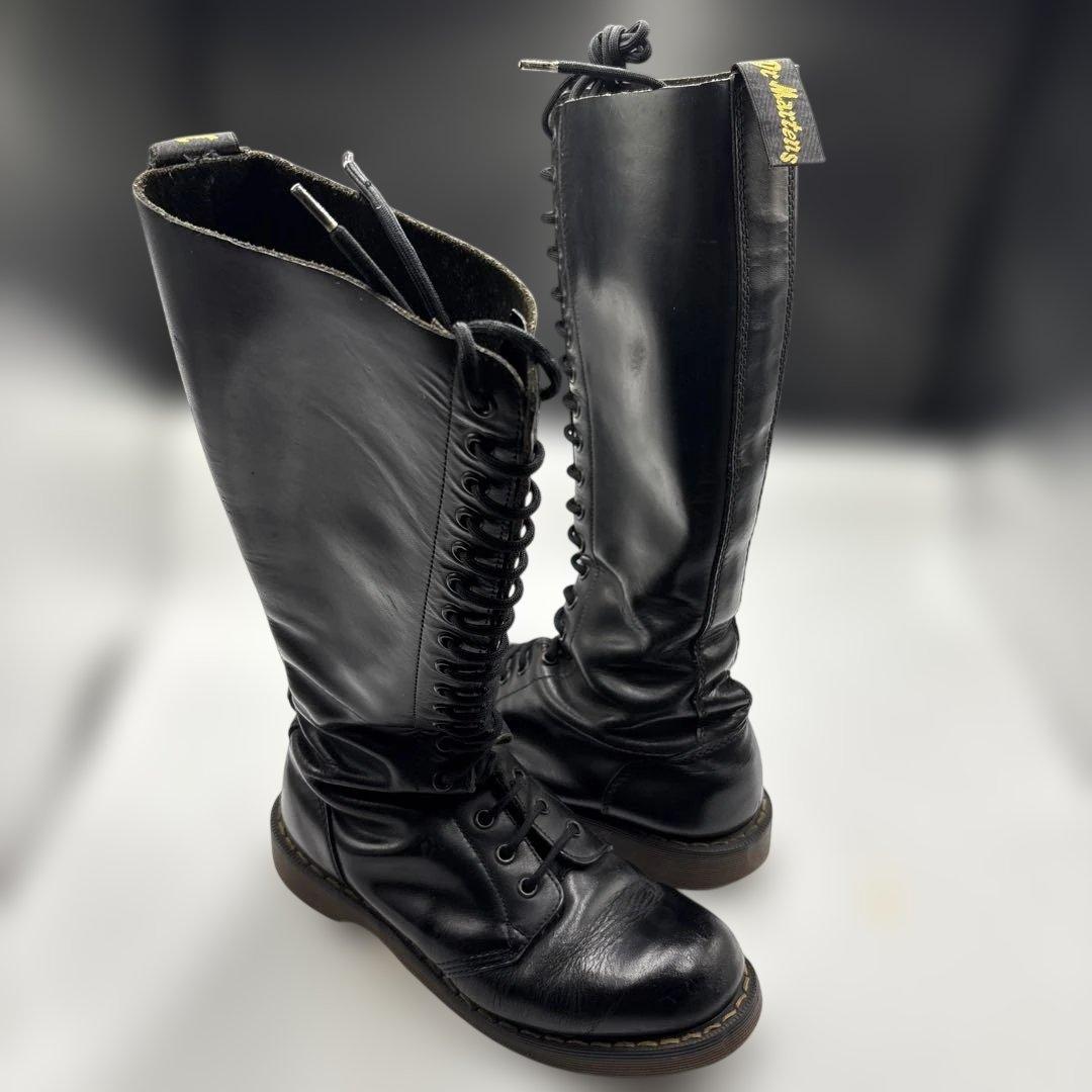 Dr.martens 20ホール　ブラック　UK5 イングランド製
