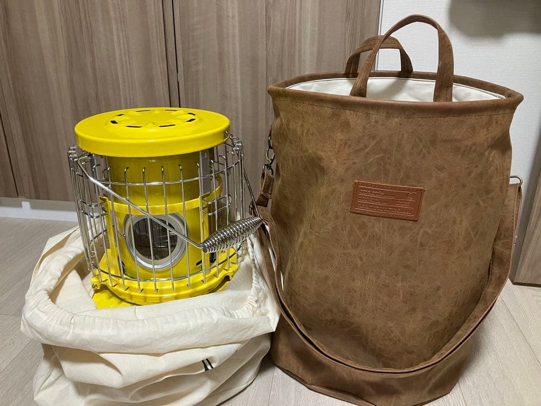 センゴクアラジン ポータブルガスストーブ イエロー