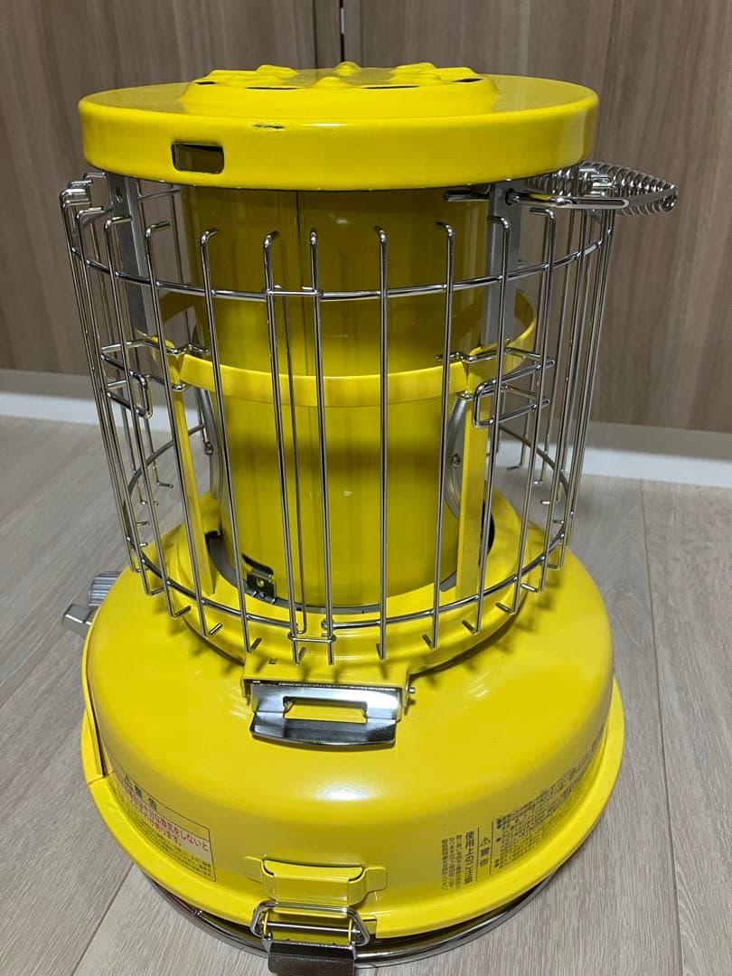 センゴクアラジン ポータブルガスストーブ イエロー