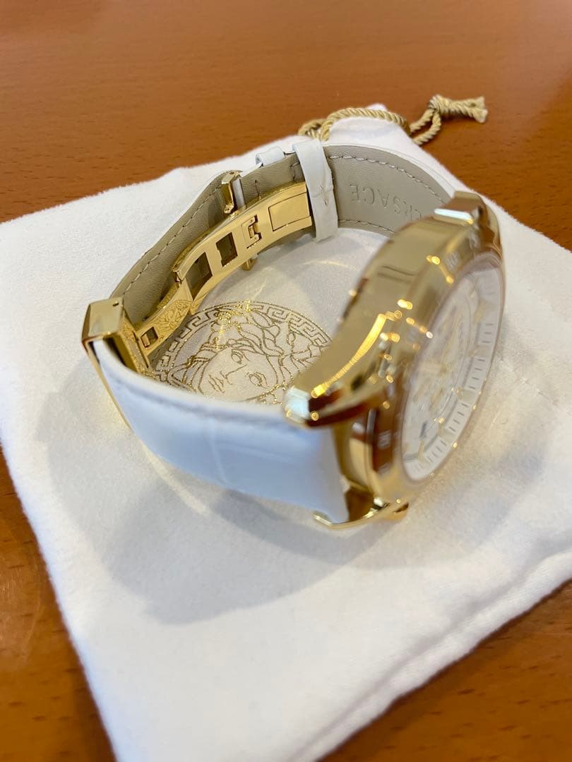 【ko】VERSACE VEDB00218 ホワイト ゴールド