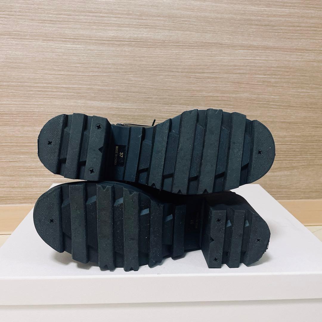 her lip to Crystal Lace-Up Ankle ブーツ