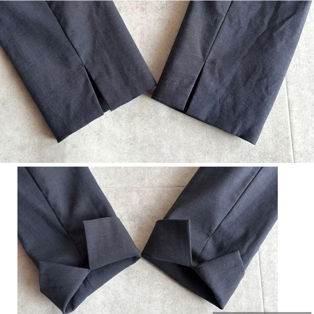 人気✨グリーンレーベルリラクシング カチリラ パンツスーツ ネイビー 38