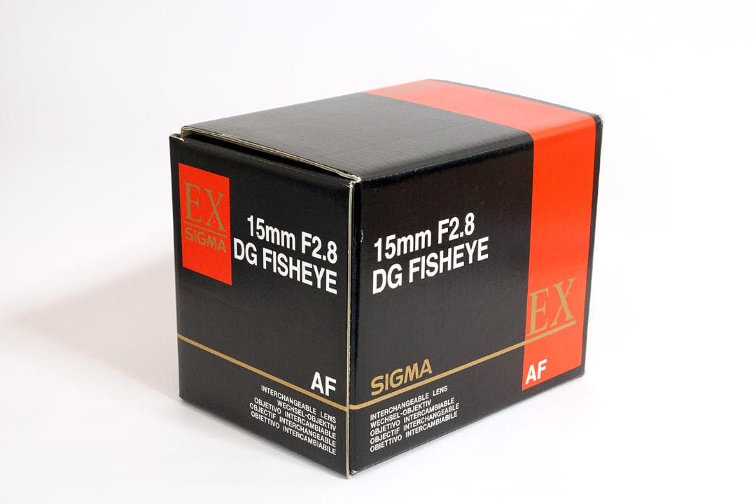 SIGMA 15mm F2.8 EX DG FISHEYE キヤノン EF用