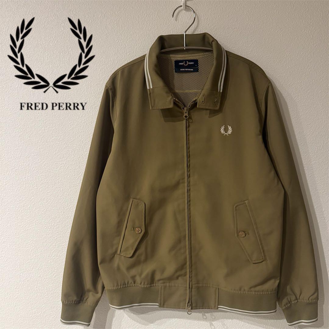 FRED PERRY ビームス　別注　ハリントンジャケット　24FW コラボ　M