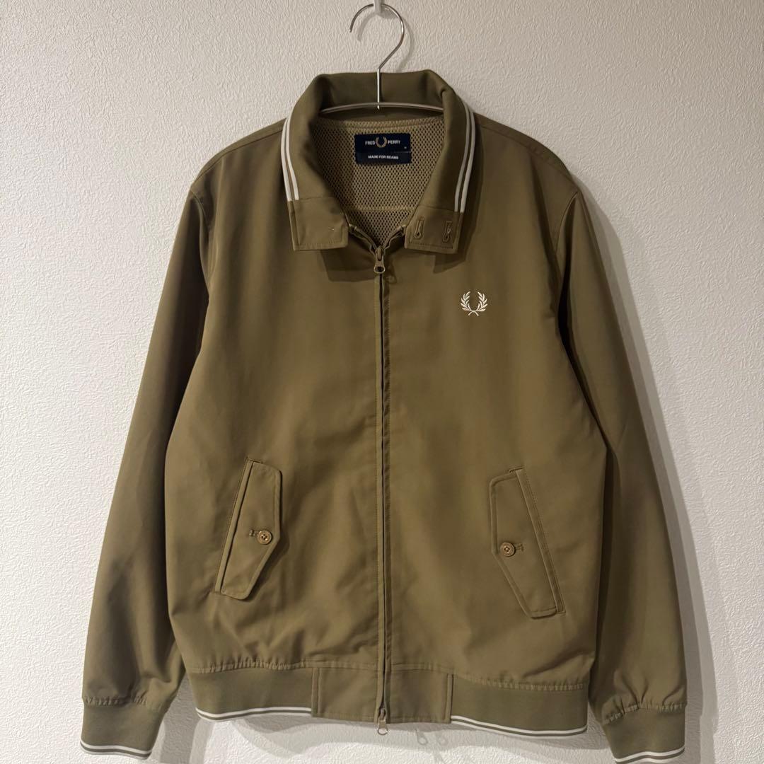 FRED PERRY ビームス　別注　ハリントンジャケット　24FW コラボ　M