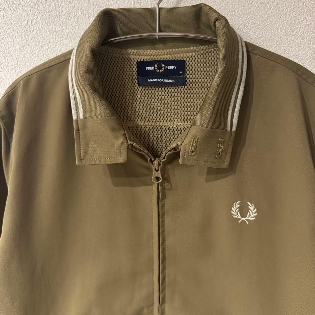 FRED PERRY ビームス　別注　ハリントンジャケット　24FW コラボ　M