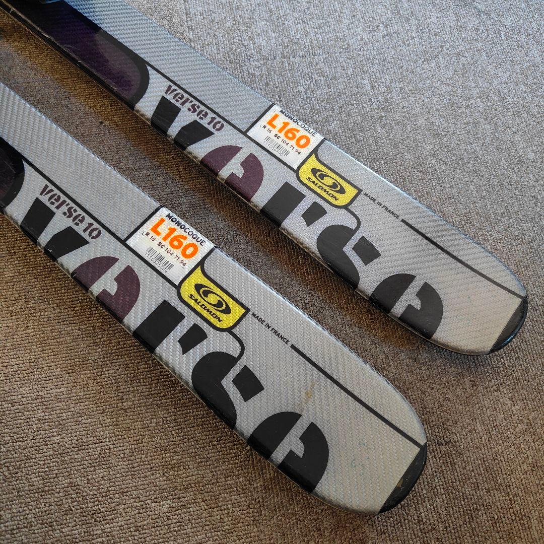 SALOMON VERSE10 160cm＋ストック117cm