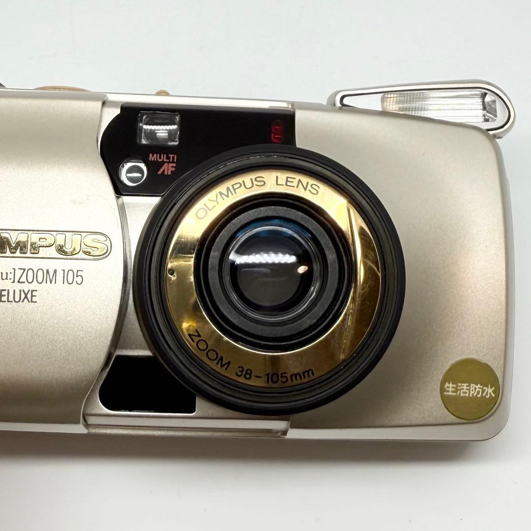 【完動品】OLYMPUS μ ZOOM 105 DELUXE フィルムカメラ