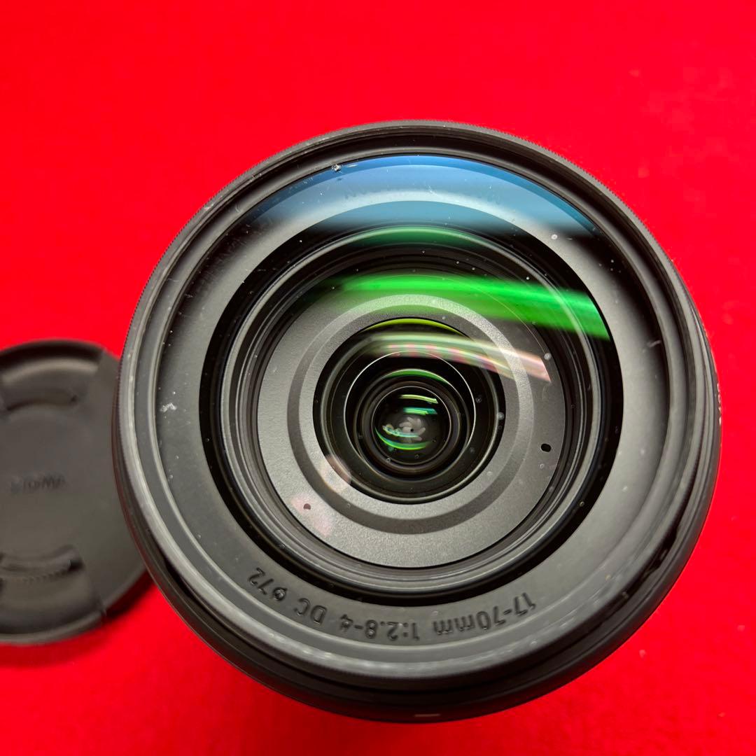 SIGMA 17-70F2.8-4DCMACRO ニコン用APS-C使用+FTZ