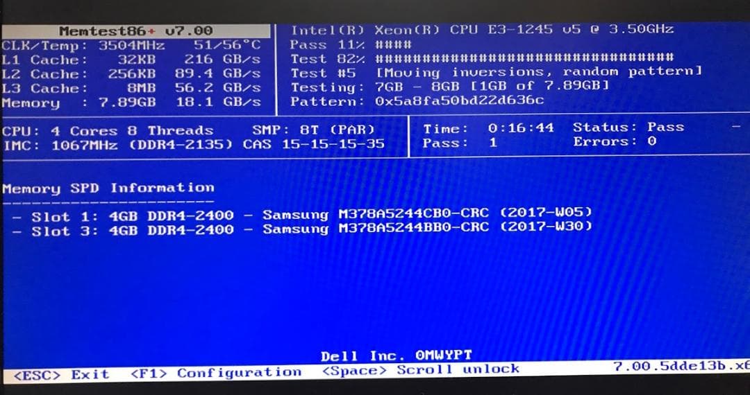 良品 Dell 3620(E3-1245V5/8GB/Win11Pro)