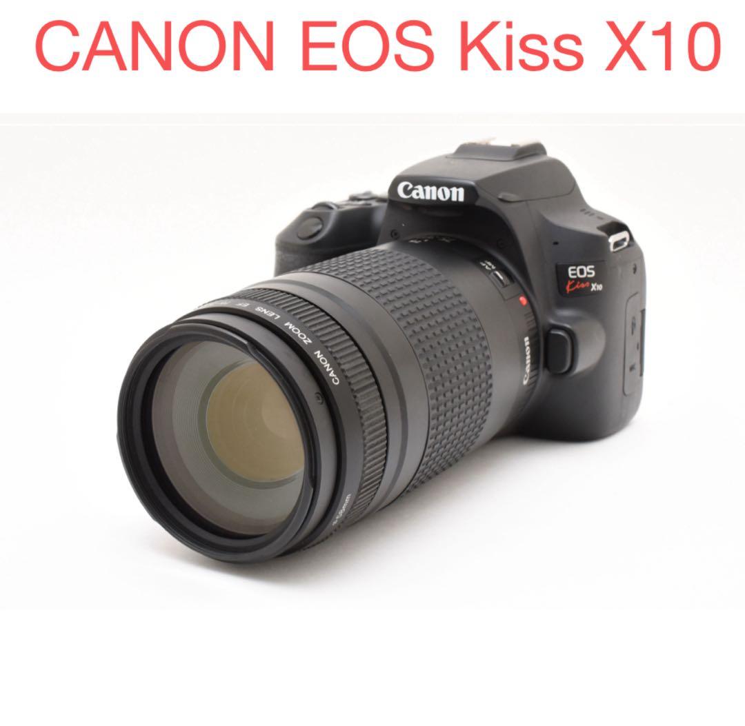 デジタル 一眼レフ カメラ canon kiss x 10望遠レンズセット