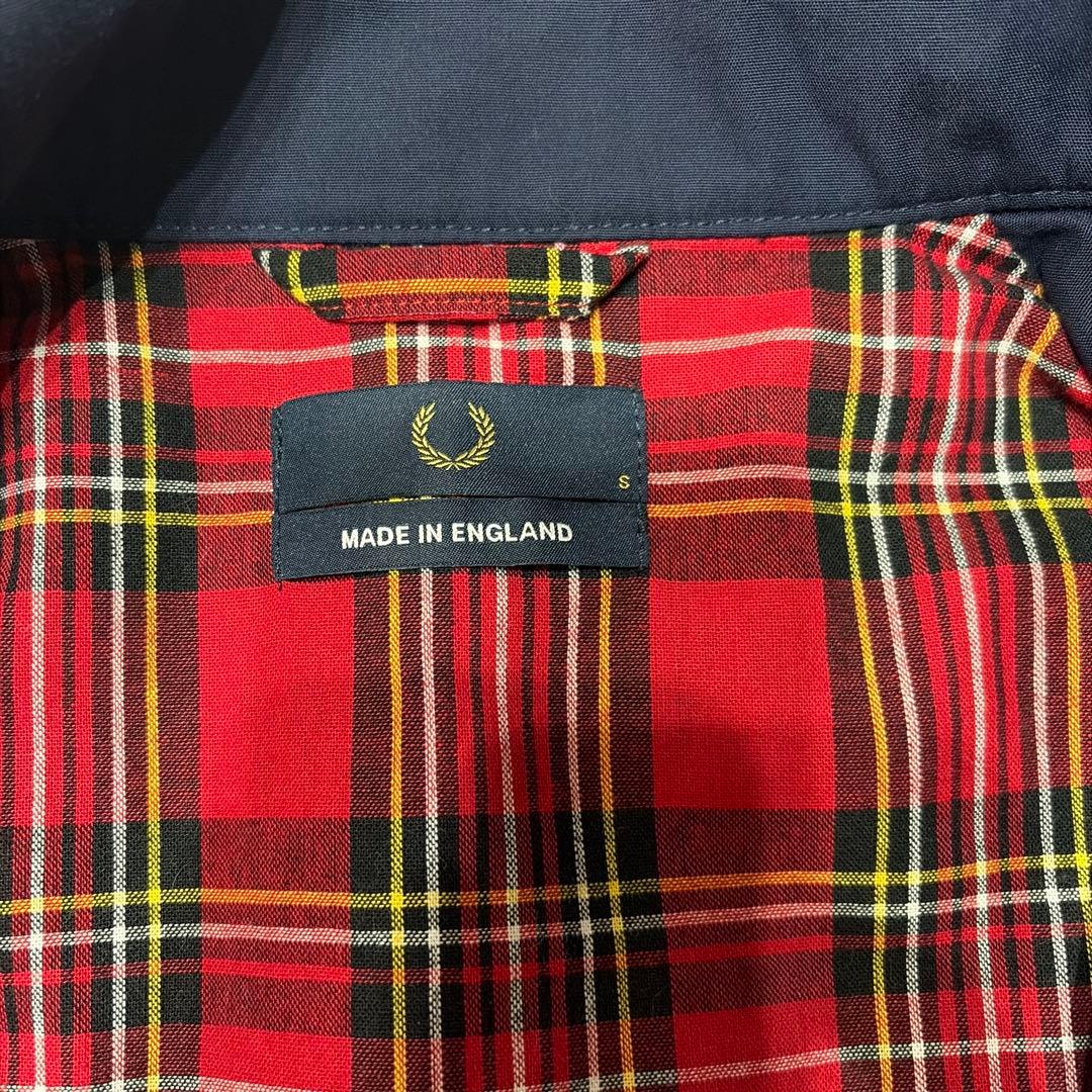 マ*ィ様 イングランド製 フレッドペリー ハリントンジャケット サイズ　S