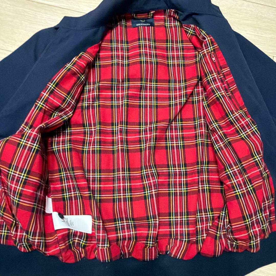 マ*ィ様 イングランド製 フレッドペリー ハリントンジャケット サイズ　S