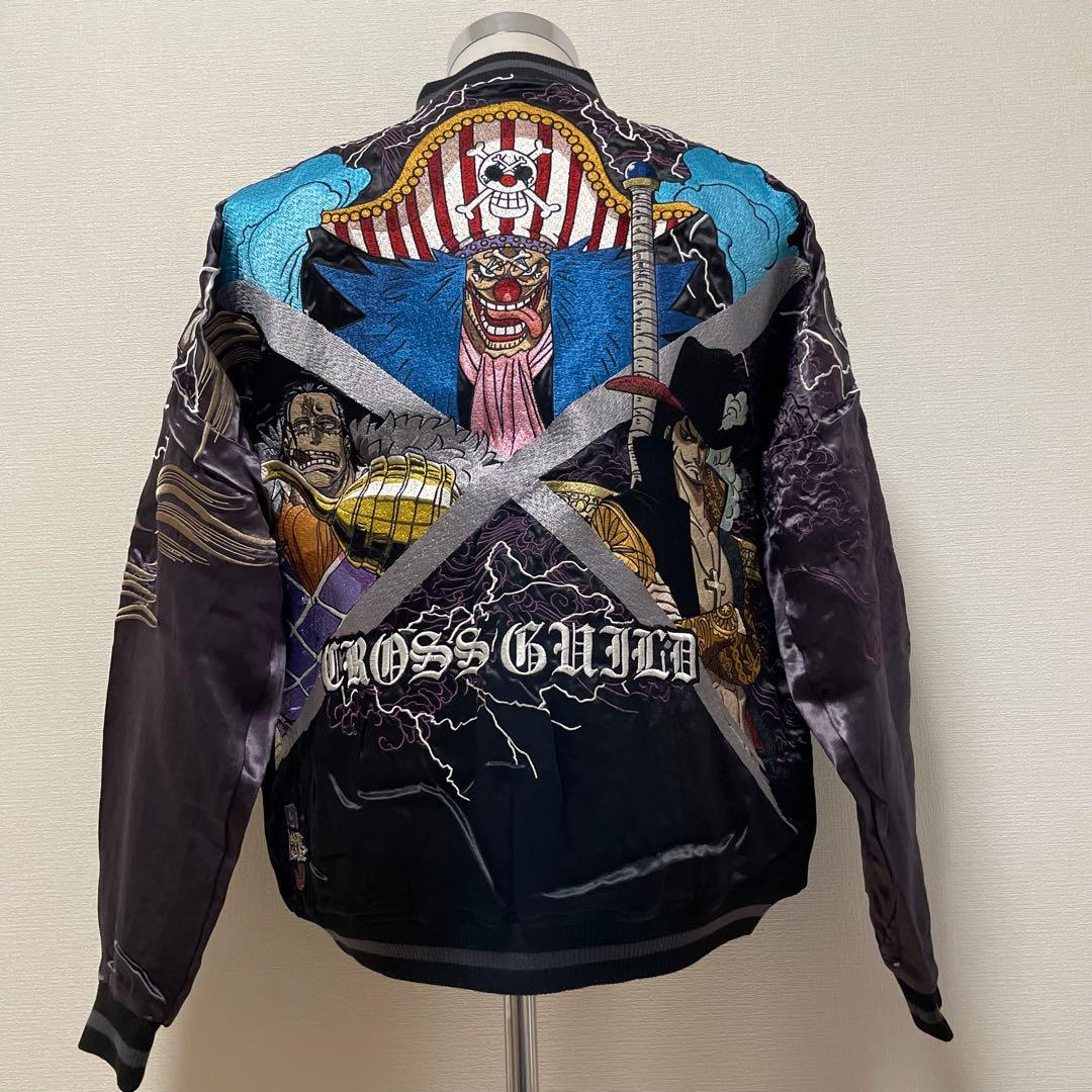 ONE PIECE × 絡繰魂　スカジャン　リバーシブル　刺繍　バギー　タグ付き