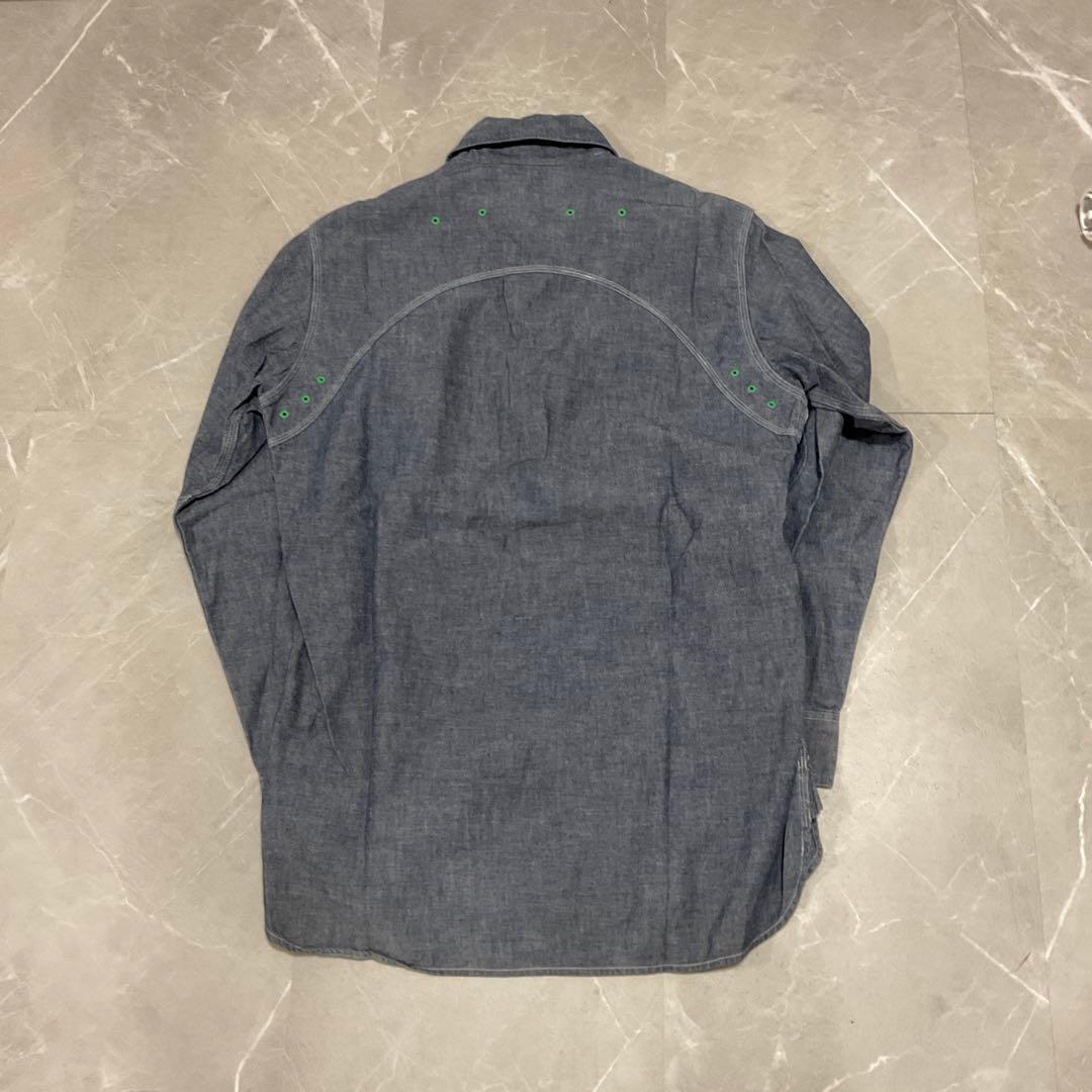 NigelCabourn ナイジェルケーボン 長袖シャンブレーシャツ