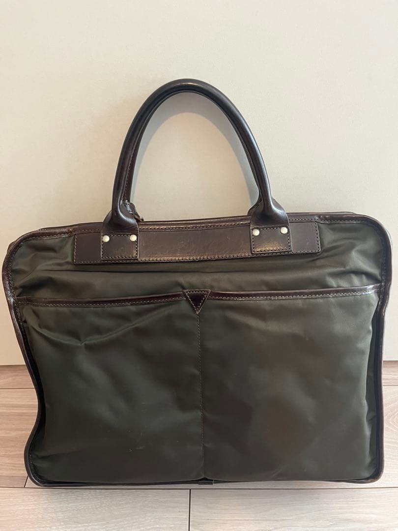 Felisi フェリージ ダークグリーン ビジネスバッグ