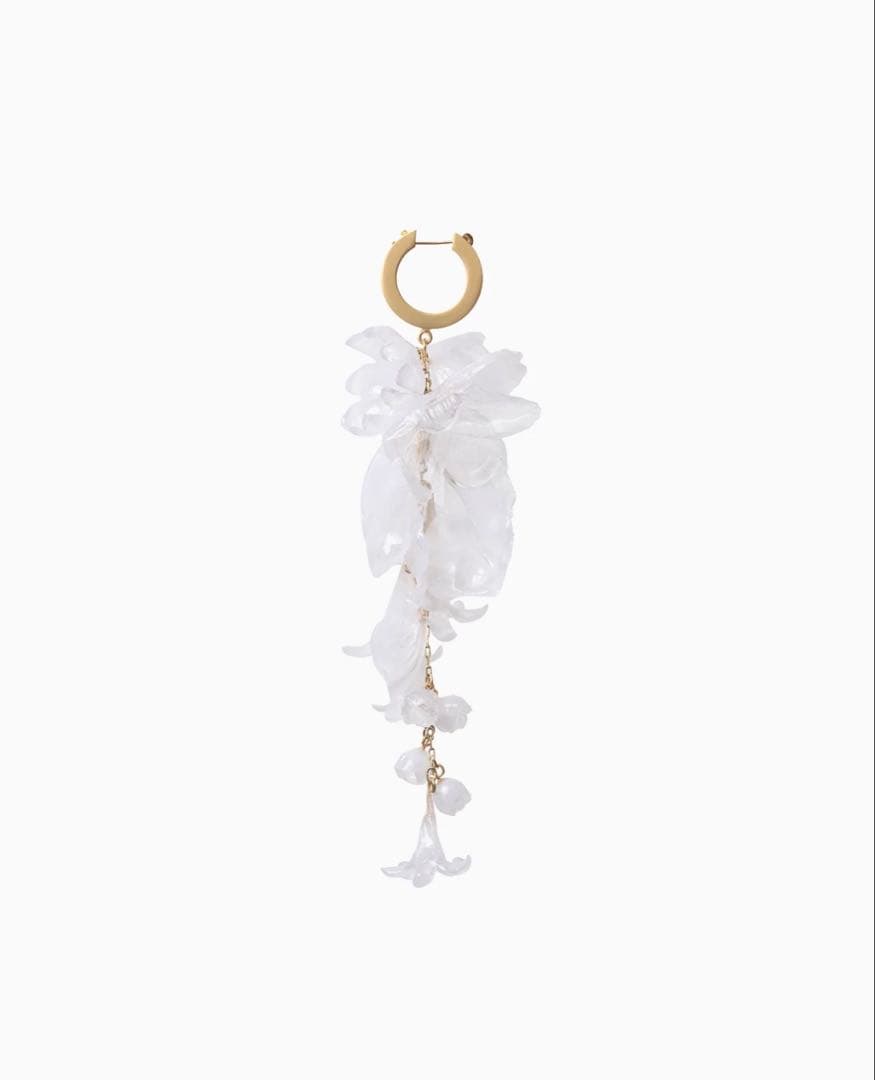 【新品未使用品】Floral Motif Short Earring