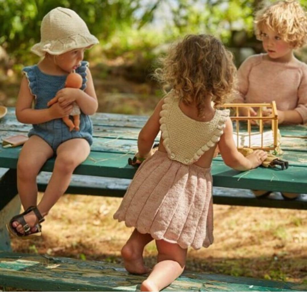 Misha&Puff ニットロンパース 18-24m