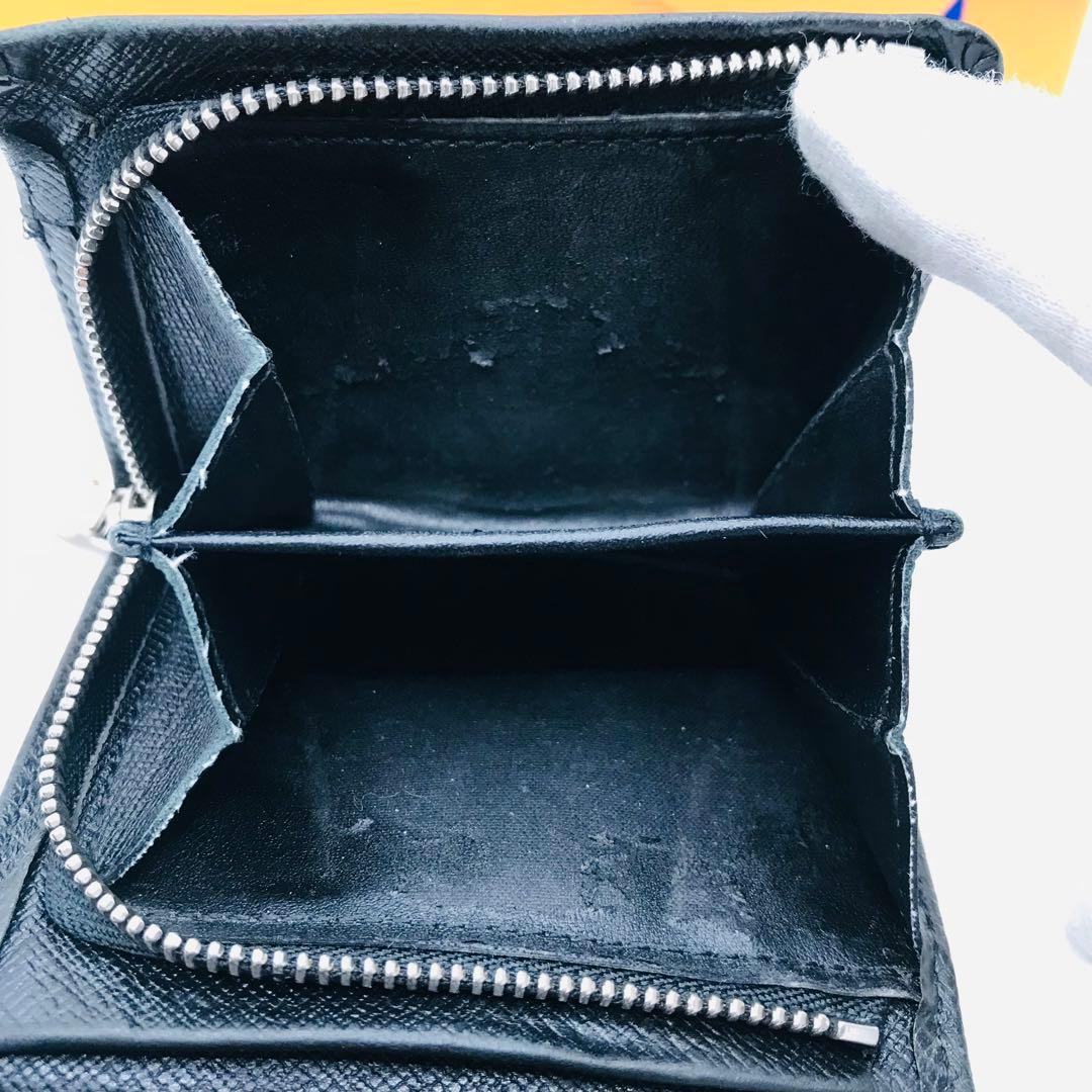 ルイヴィトン✨タイガ 黒 ポルトモネ セルゲイ パース アルドワーズ