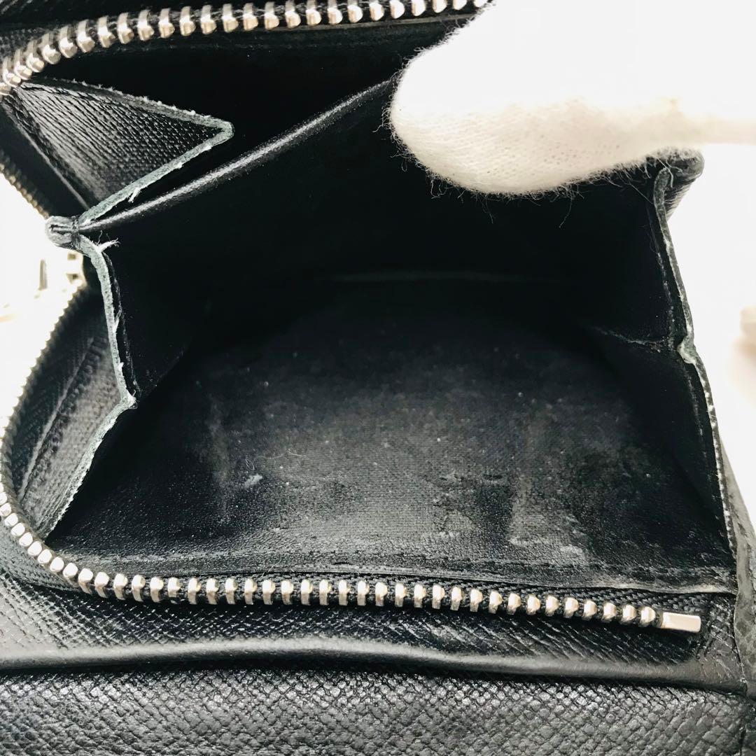 ルイヴィトン✨タイガ 黒 ポルトモネ セルゲイ パース アルドワーズ