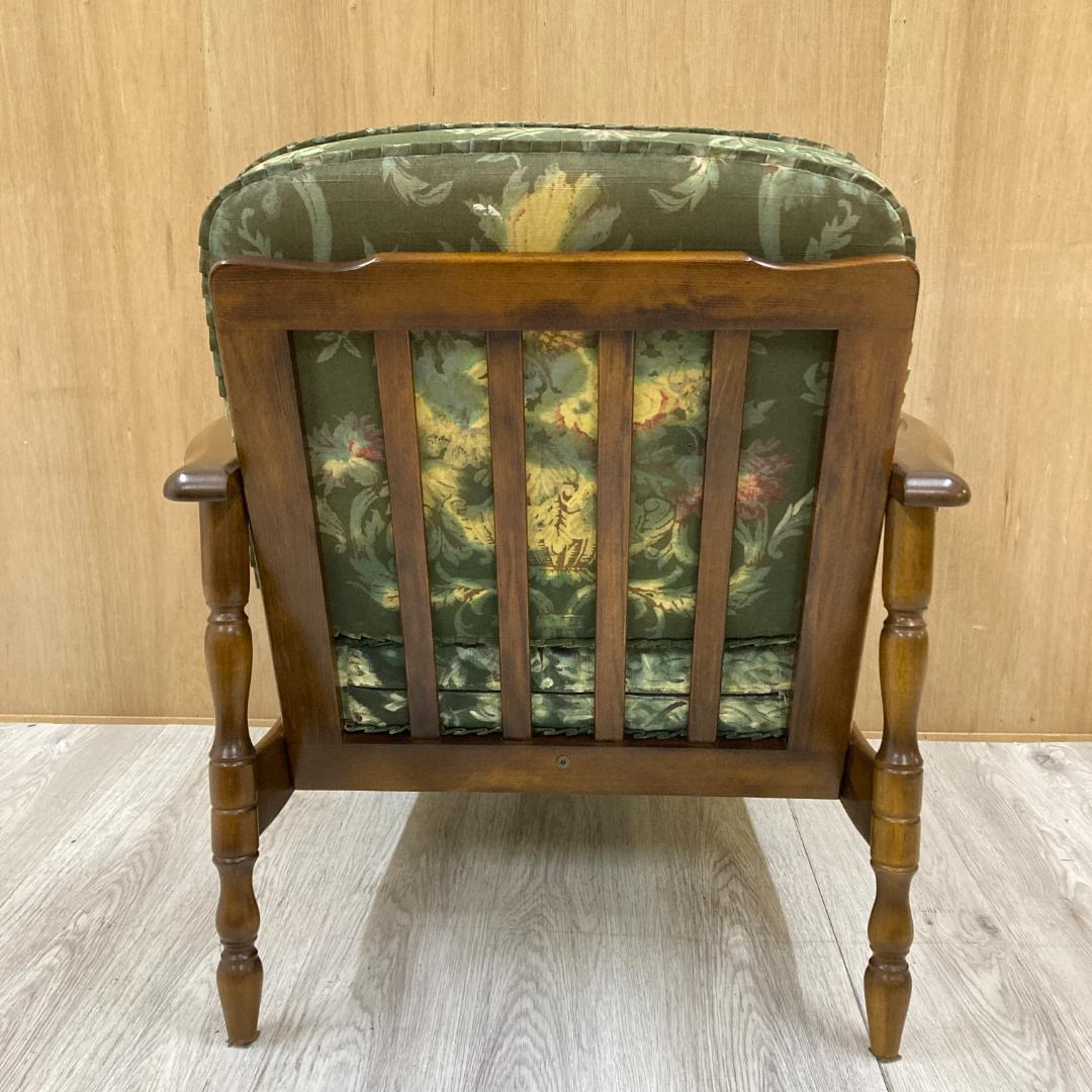 【カリモク】コロニアル アームチェア　1人掛けソファ B