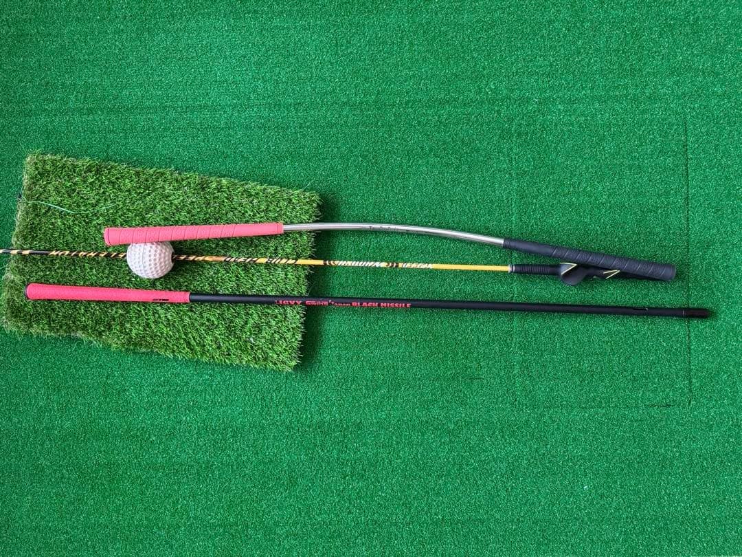 ゴルフ練習器具　3本セット