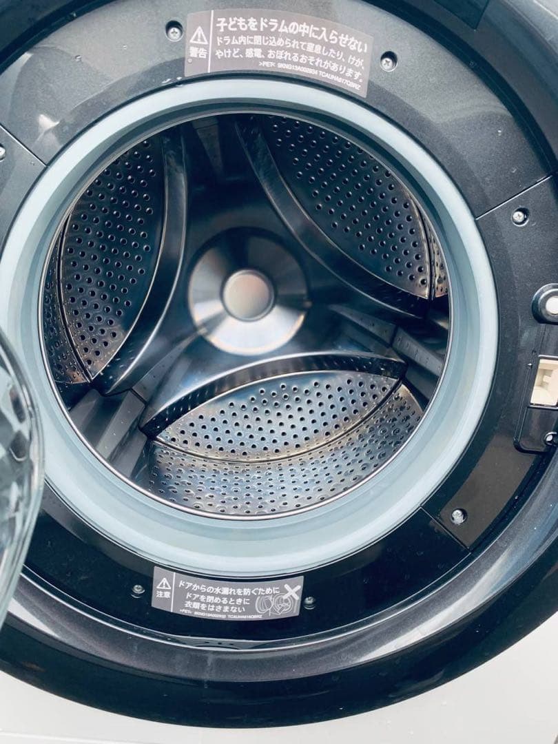 送料設置無料　SHARP ドラム式電気洗濯乾燥機 　ES-S7F-WL