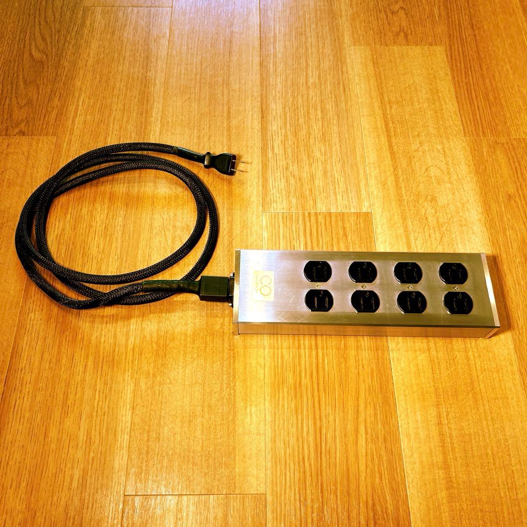 チクマ 高品位8口オーディオ用電源タップ CB-8100Z