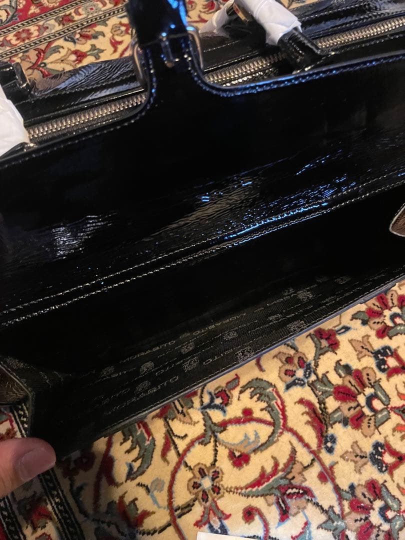 MORABITO ハンドバッグ 本革 ボストンバッグ