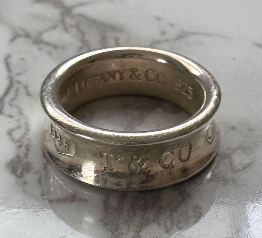 Tiffany＆Co. ナローリング 1837 シルバー925