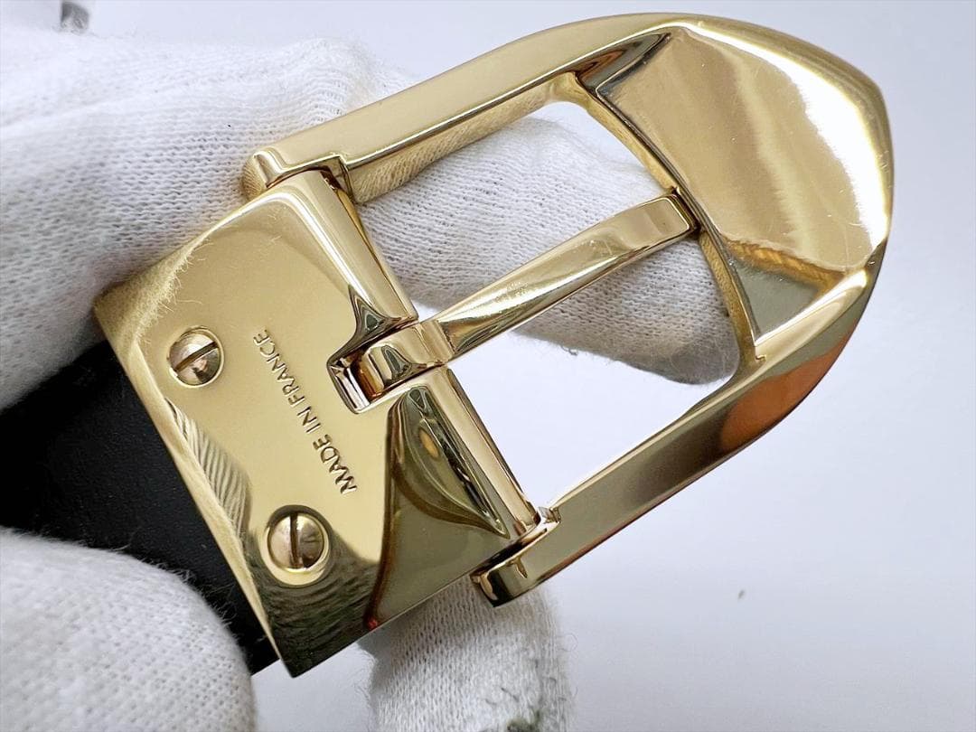 未使用保管 ルイヴィトン エピ サンチュールクラシック ベルト 110