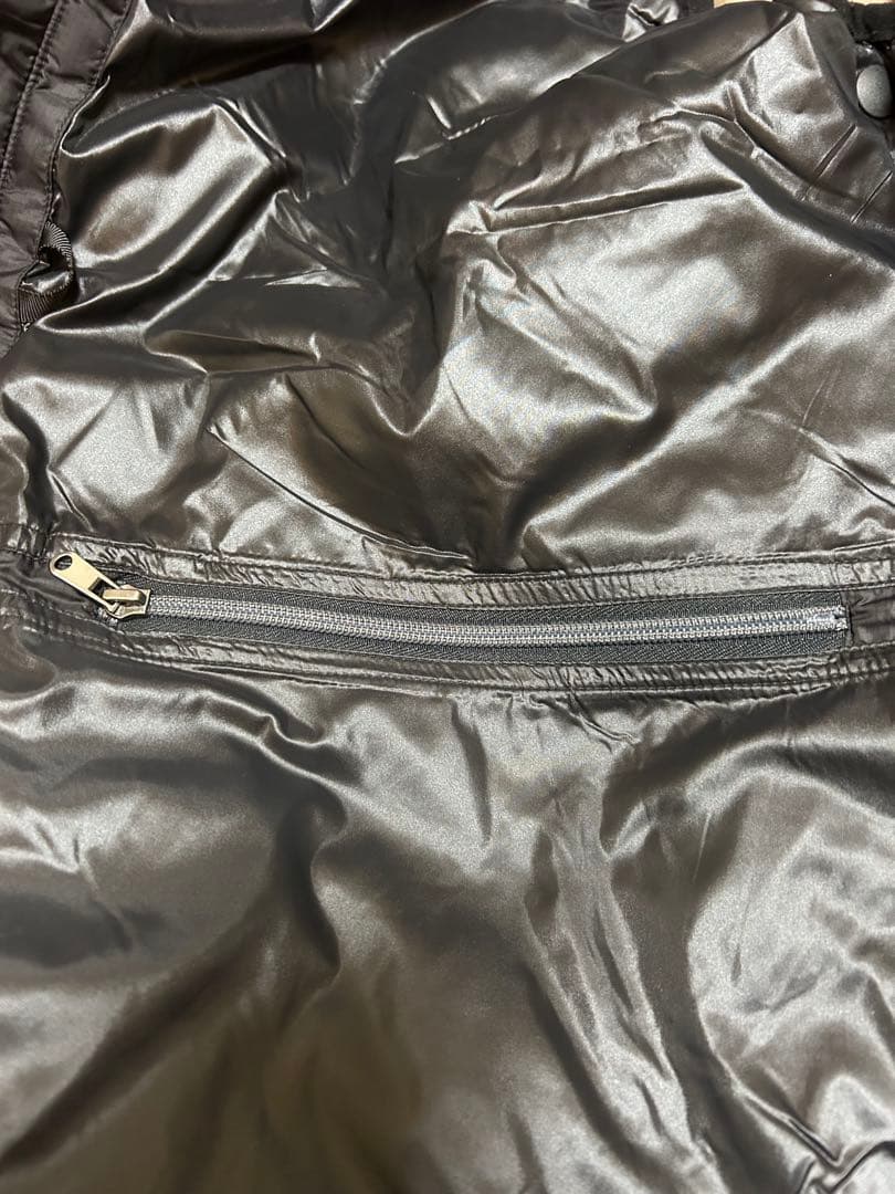 ジャケット・アウター BAL REMOVABLE SLEEVE DOWN JACKET BLACK