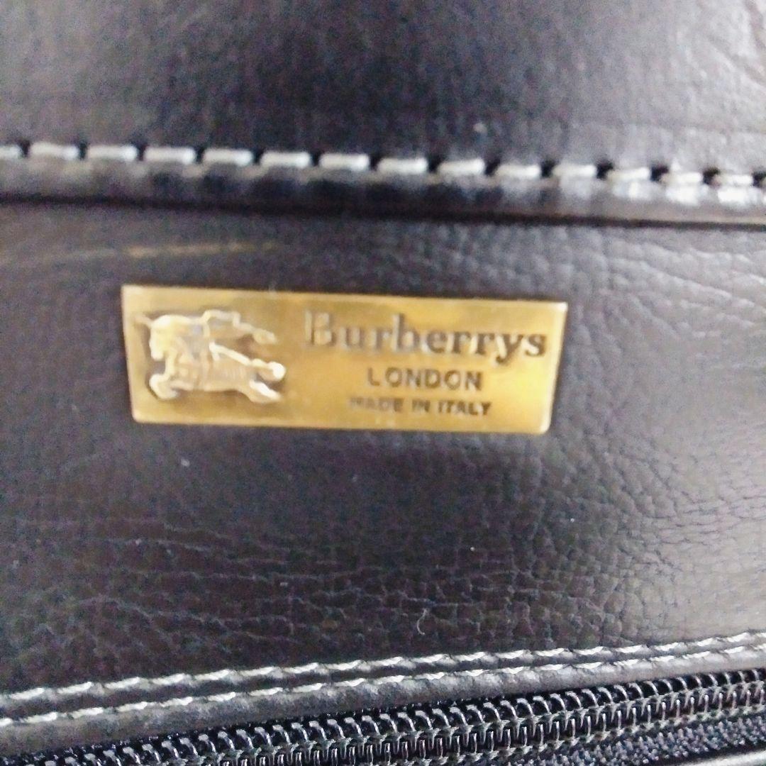 【希少】Burberry バーバリー　ボストンバッグ　ノバチェック　黒　大容量