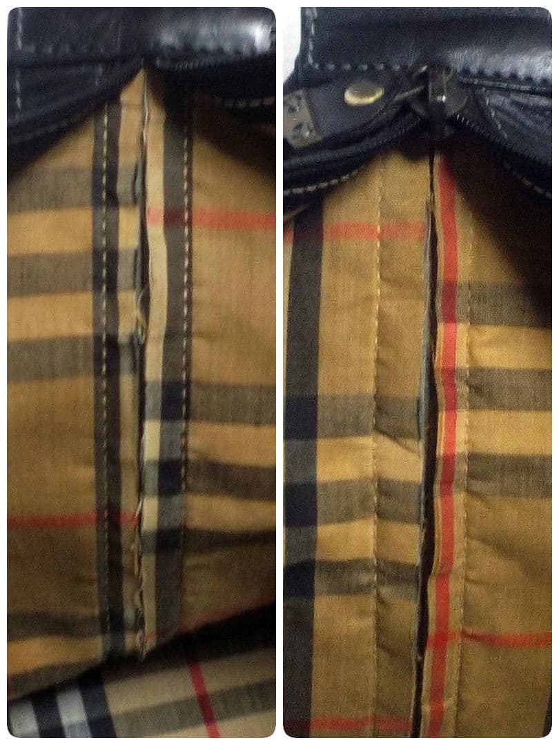 【希少】Burberry バーバリー　ボストンバッグ　ノバチェック　黒　大容量