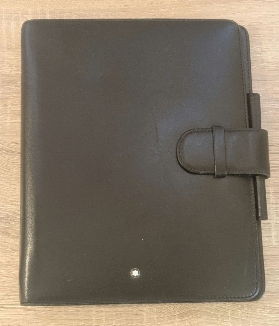 ♥大特価♥使いやすい大判手帳ケース モンブラン 革　お洒落手帳