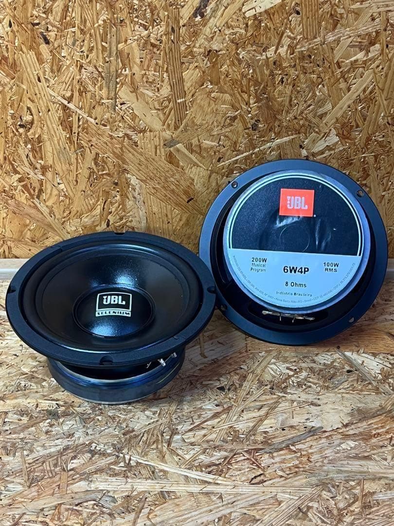 JBL 6W4P ミッドレンジ スピーカー 6インチ　200W ホームオーディオ