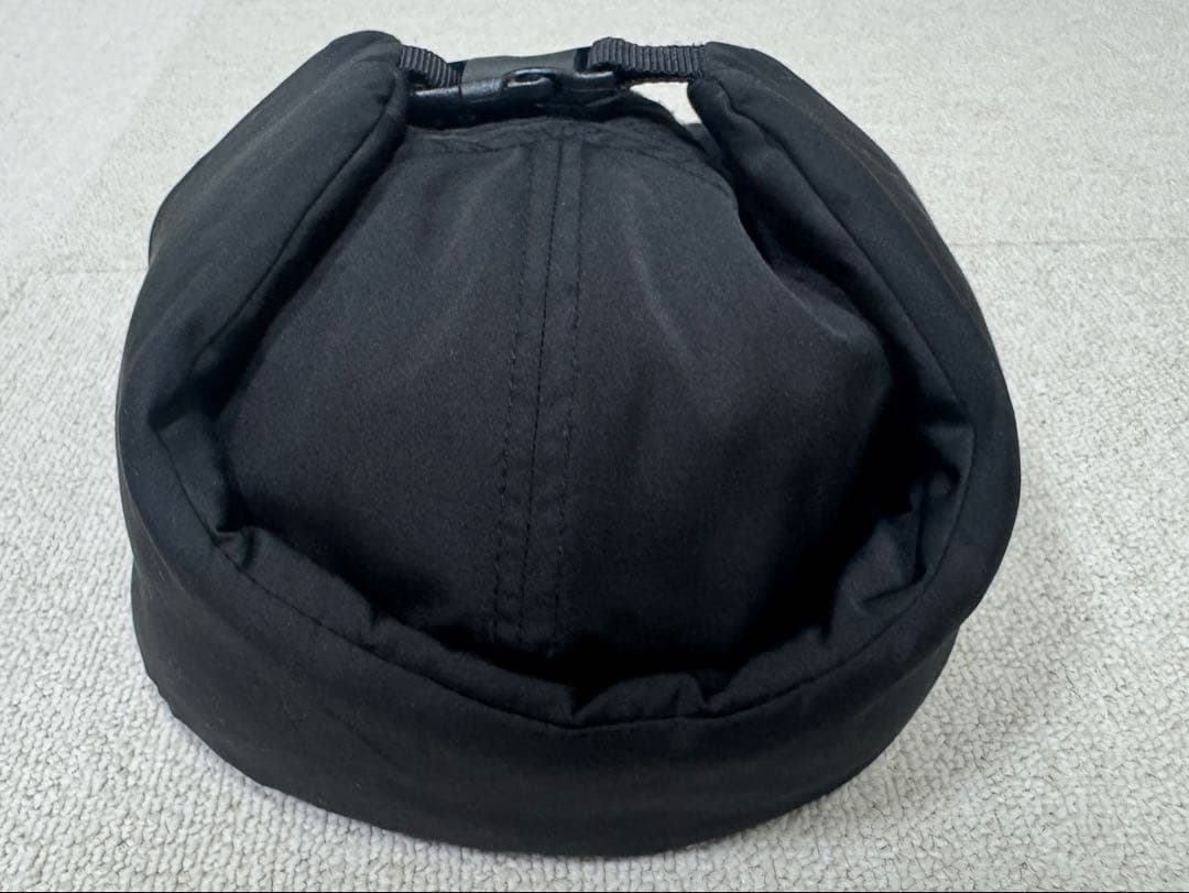 キューン cune うさぎ キャップ 黒色 パイロット 帽子